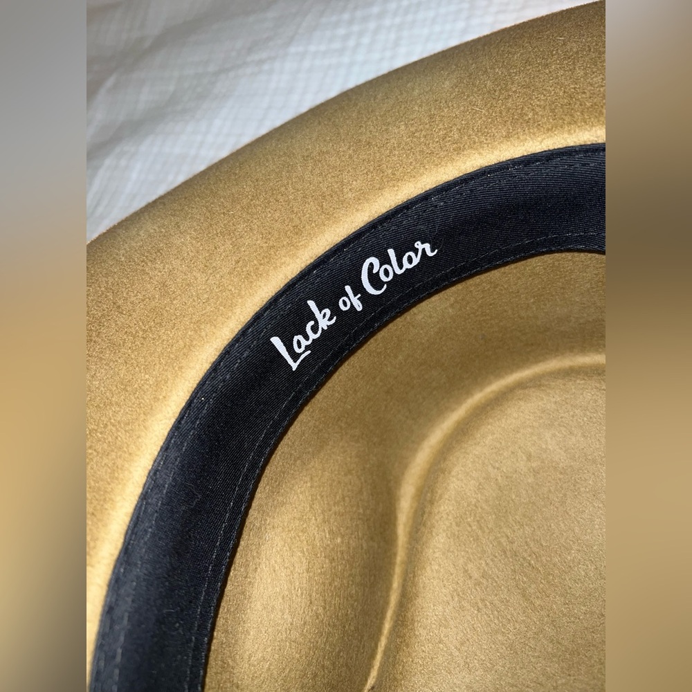 SOLD - Lack of Color Teak Rancher Wool Felt Fedora Hat - Picture 10 of 16